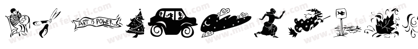 df liyeasong字体转换